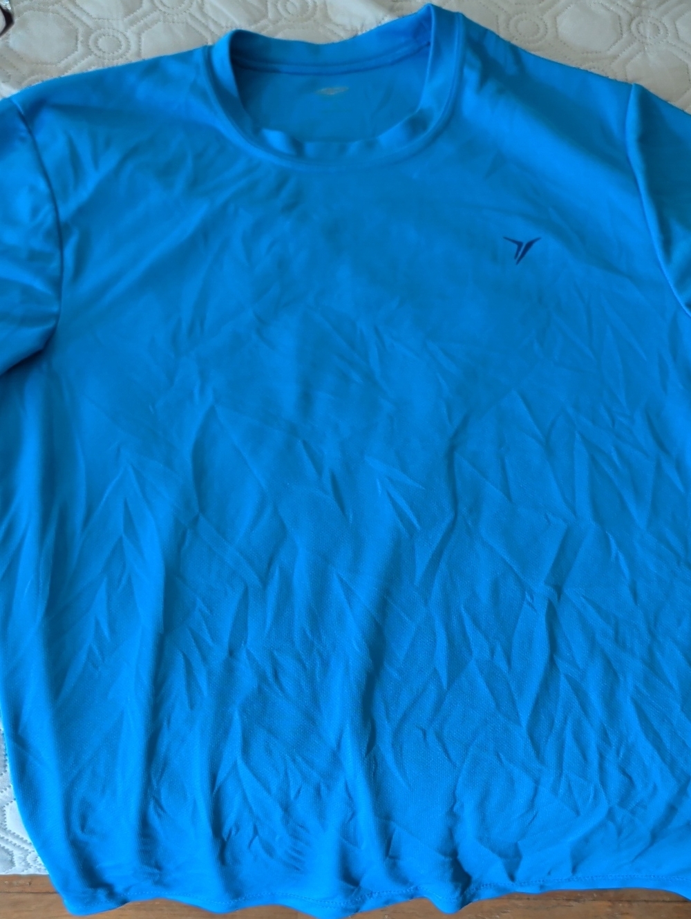 Old Navy Bright Blue Short Sleeve Performance Tee